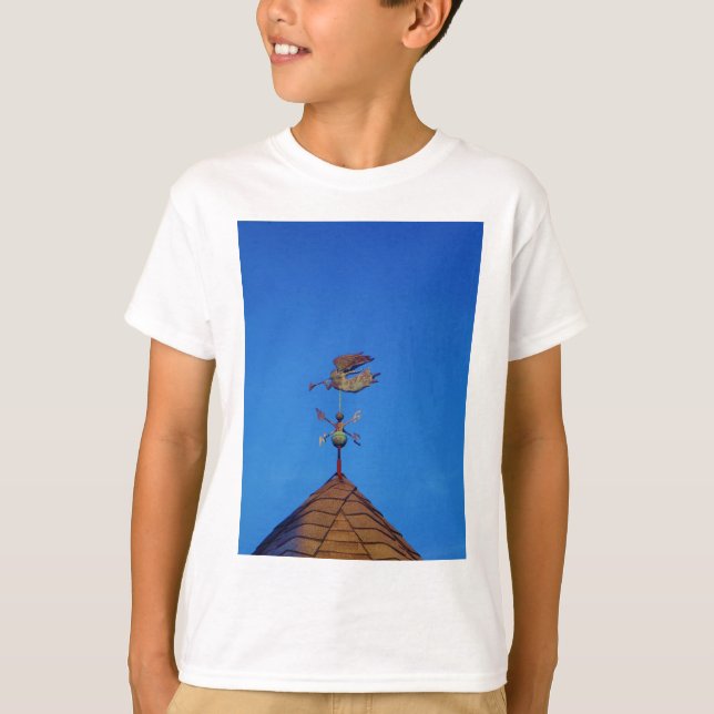 T-shirt Ciel bleu d'Angel Weather (Devant)
