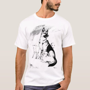 T-shirt Ciel de chien
