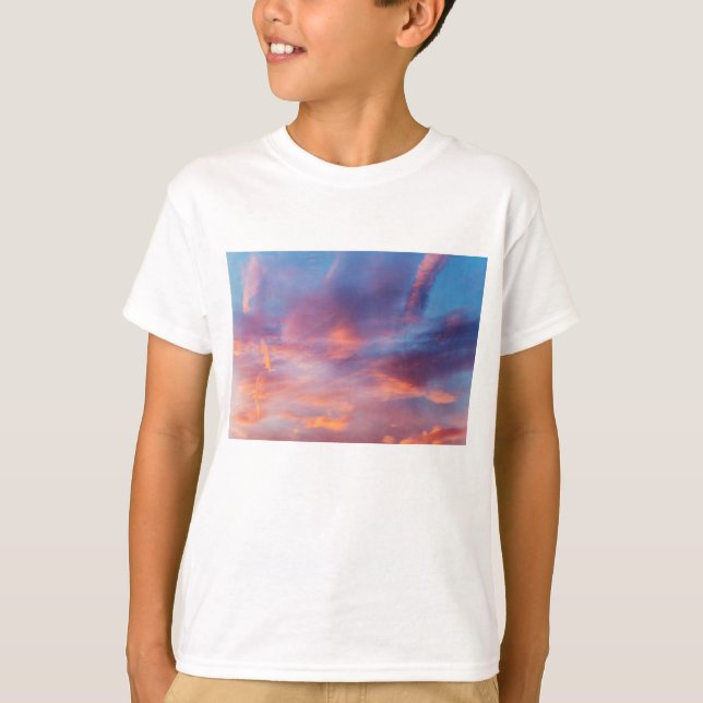 T-shirt ciel flirtant (Devant)