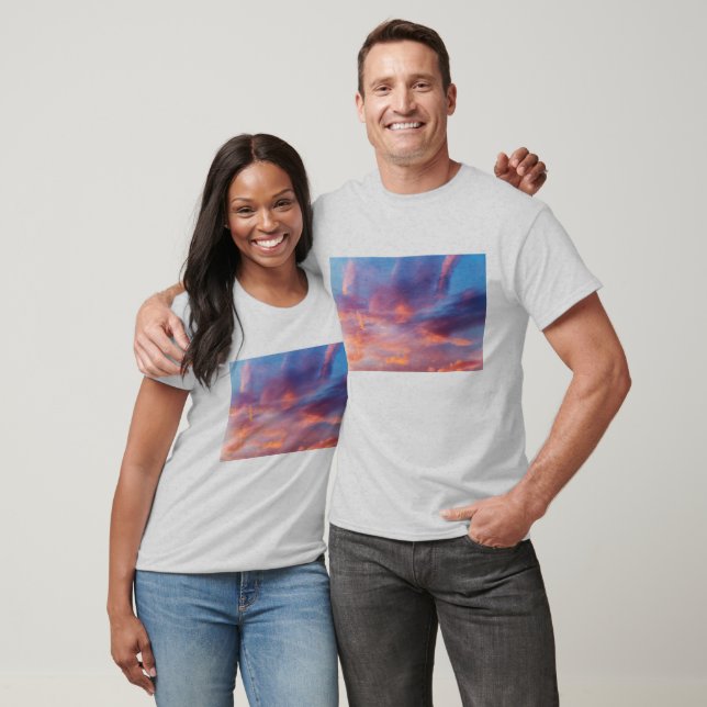 T-shirt ciel flirtant (Unisexe)