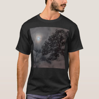 T-shirt Ciel Nocturne Avec Lune