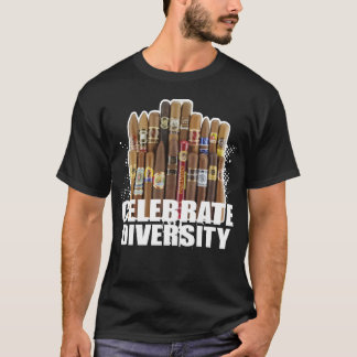 T-shirt Cigar Shirts For Men Celebrate Diversity Cigars