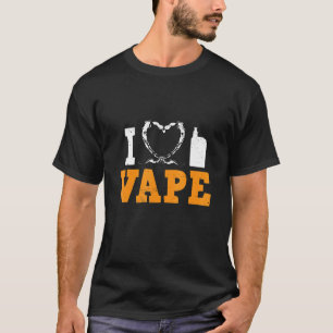 T-shirt Cigarette électronique Vape E Shisha Fumer à la va
