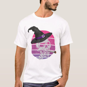 T-shirt Cigarette Fumant Le Crâne Drôle Et Effrayant