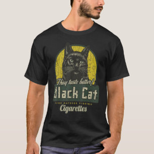 T-shirt Cigarettes de chat noir 1904