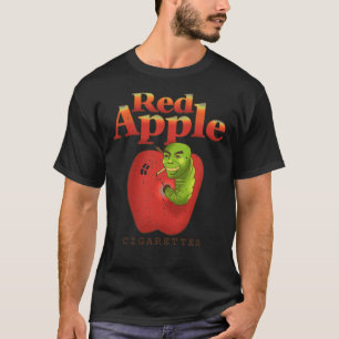 T-shirt Cigarettes Pomme Rouge - Tarantino Marque Classiqu