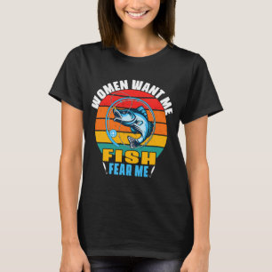 T-shirt Cigogne en pêcheur avec canne à pêche