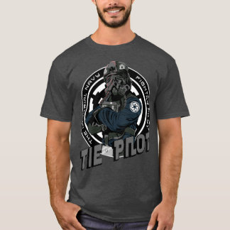 T-shirt Cimetière pilote cravate