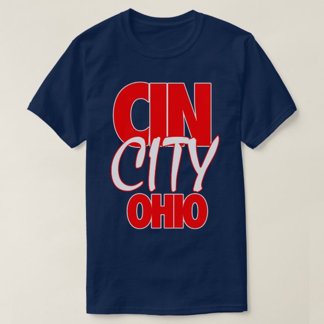 T-shirt Cin City Ohio 2 (Design devant)