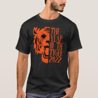 Cincinnati Bengals Année du Tiger Classique T-Shi