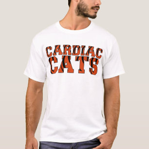 T-shirt Cincinnati   "chats cardiaques "