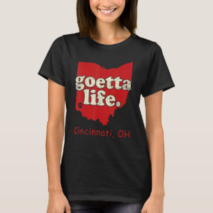 T-shirt Cincinnati Cincinnati Alimentation Goetta Life
