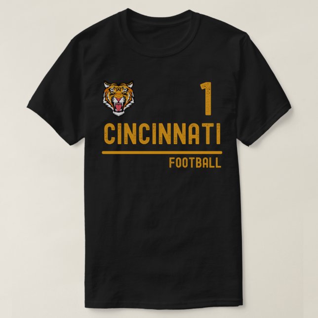 T-shirt Cincinnati Ja marr ChaseCincinnatiSuper bol (Design devant)