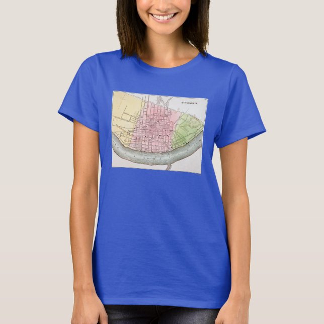 T-shirt Cincinnati, Ohio, 1837 (Devant)