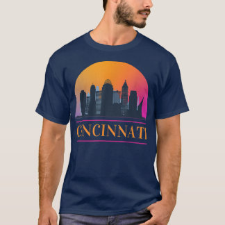 T-shirt Cincinnati Ohio Skyline