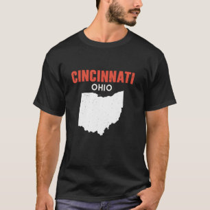 T-shirt CINCINNATI Ohio USA State America Travel Ohioan