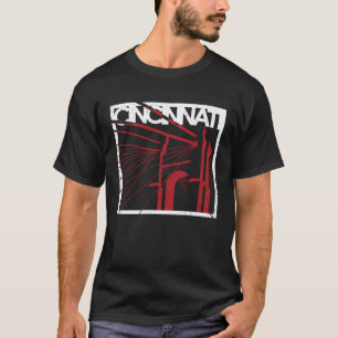 T-shirt Cincinnatiu2019s Pont Ohio rivière Cincy Travel So