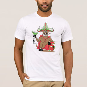 T-shirt Cinco De May Bull avec Margarita
