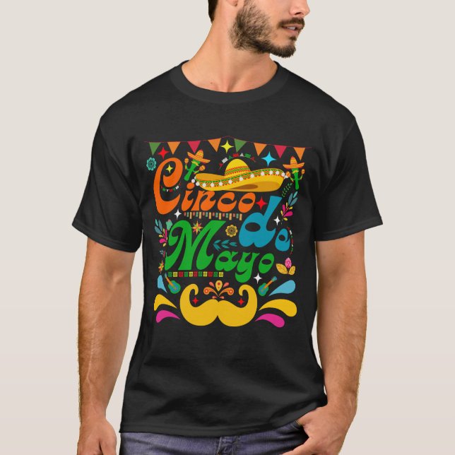 T-shirt Cinco De Mayo (Devant)
