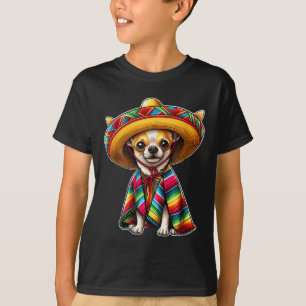 T-shirt Cinco De Mayo 2025 Chihuahua Amoureux des chiens S