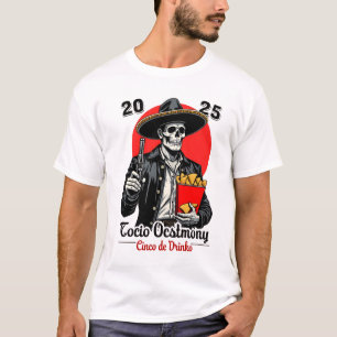 T-shirt Cinco de Mayo 2025 Fierté : Portez Viva Mexico!