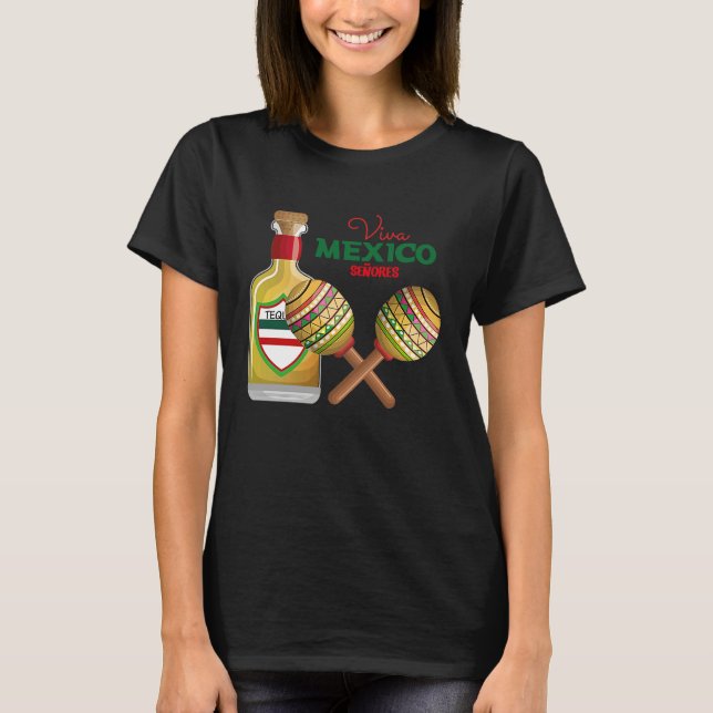 T-shirt Cinco De Mayo Burritos  Mexico Tacos and Avocado   (Devant)