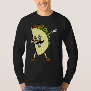 T-shirt Cinco De Mayo Dabbing Taco Food Dab Mexicain