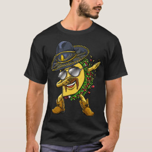 T-shirt Cinco de Mayo Dabbing Taco Hombre