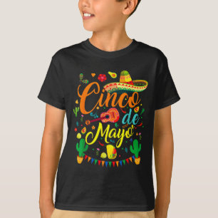 T-shirt Cinco de mayo fête mexicaine drôle party 5 de mayo