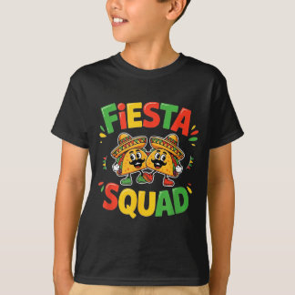 T-shirt Cinco de mayo funny fiesta squad party for men