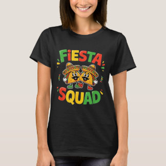 T-shirt Cinco de mayo funny fiesta squad party for men