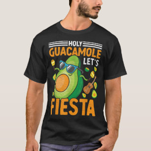 T-shirt Cinco De Mayo La Saint-Guacamole Fie