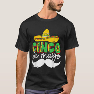 T-shirt Cinco De Mayo Lets Fiesta Squad 5 De Mayo Mexique