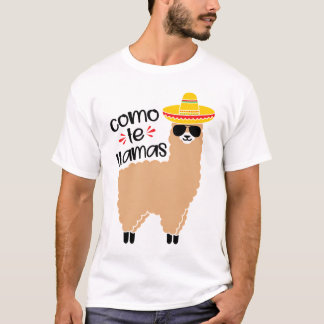 T-shirt Cinco De Mayo llama