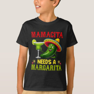 T-shirt Cinco De Mayo Mamacita A Besoin D'Une Margarita Fu