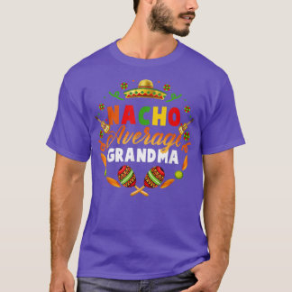 T-shirt Cinco De Mayo Nacho Moyenne Grandma Fiesta Meican 
