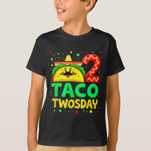 T-shirt Cinco De Mayo Taco Twosday 2e anniversaire _4 