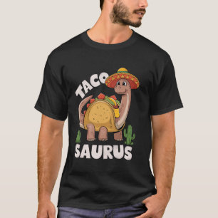 T-shirt Cinco De Mayo Tacosaurus Taco Dinosaur Mexicain So