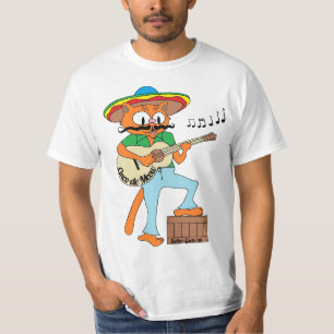 T-shirt "Cinco de Meow" Cinco de Mayo Mexicain Chat de Des