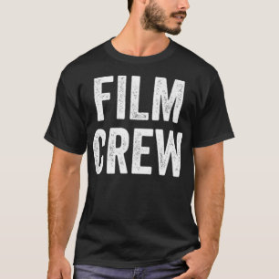 T-shirt Cinéaste Team Film Crew Movie Director Producteur 