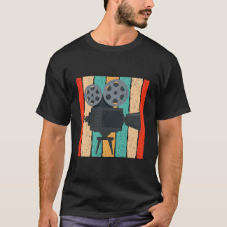 T-shirt Cinema Camera Movie Projector