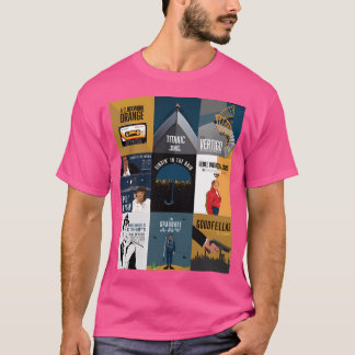 T-shirt Cinéma classique Films Art minimaliste