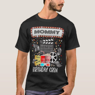 T-shirt Cinéma Nuit Anniversaire Fête Pyjama Swood Popcorn