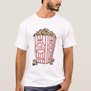 T-shirt cinéma popcorn