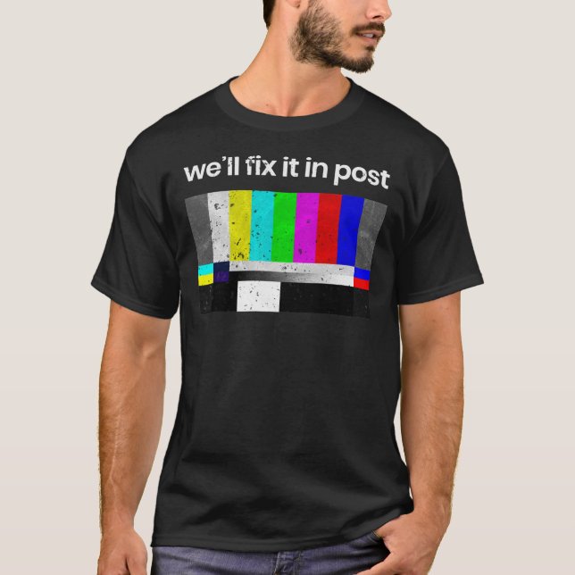 T-shirt Cinématographe, cinéaste, Éditeur, Producteur, Pne (Devant)