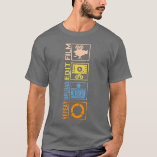 T-shirt Cinématographie Film Modifier Télécharger Répéter