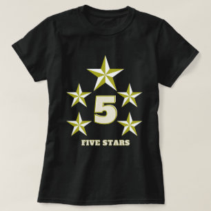 T-shirt cinq étoiles