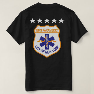 T-shirt cinq étoiles d'infirmier
