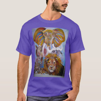 T-shirt Cinq grandes Afrique