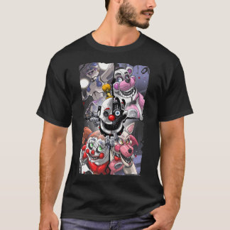 T-shirt Cinq Nuits À Freddys Lieu De La Soeur